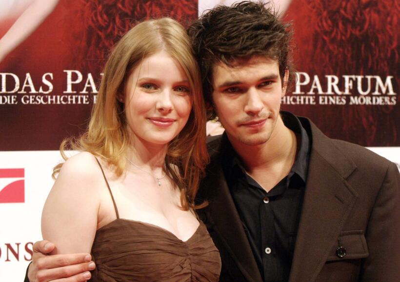 Rachel Hurd-Wood and Ben Whishaw at the premiere of "Das Parfum."
