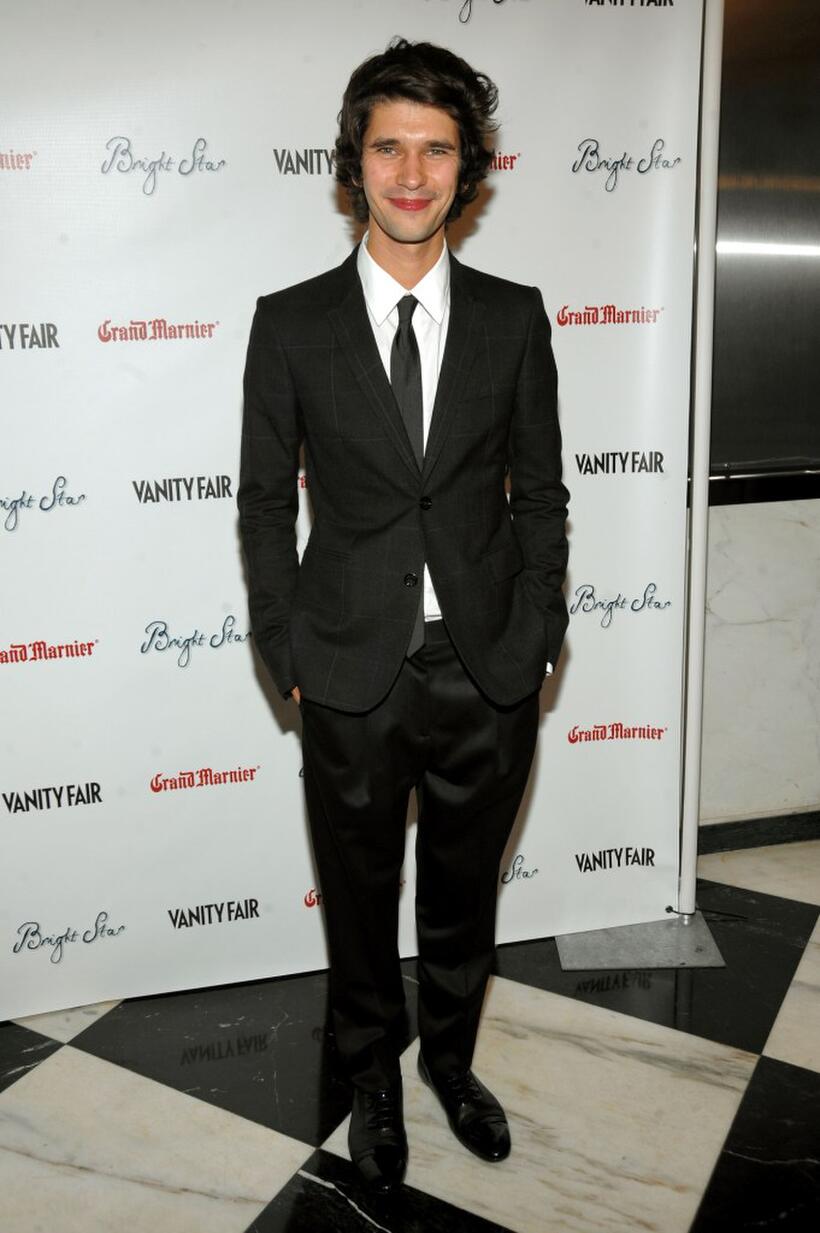 Ben Whishaw at the New York premiere of "Bright Star."