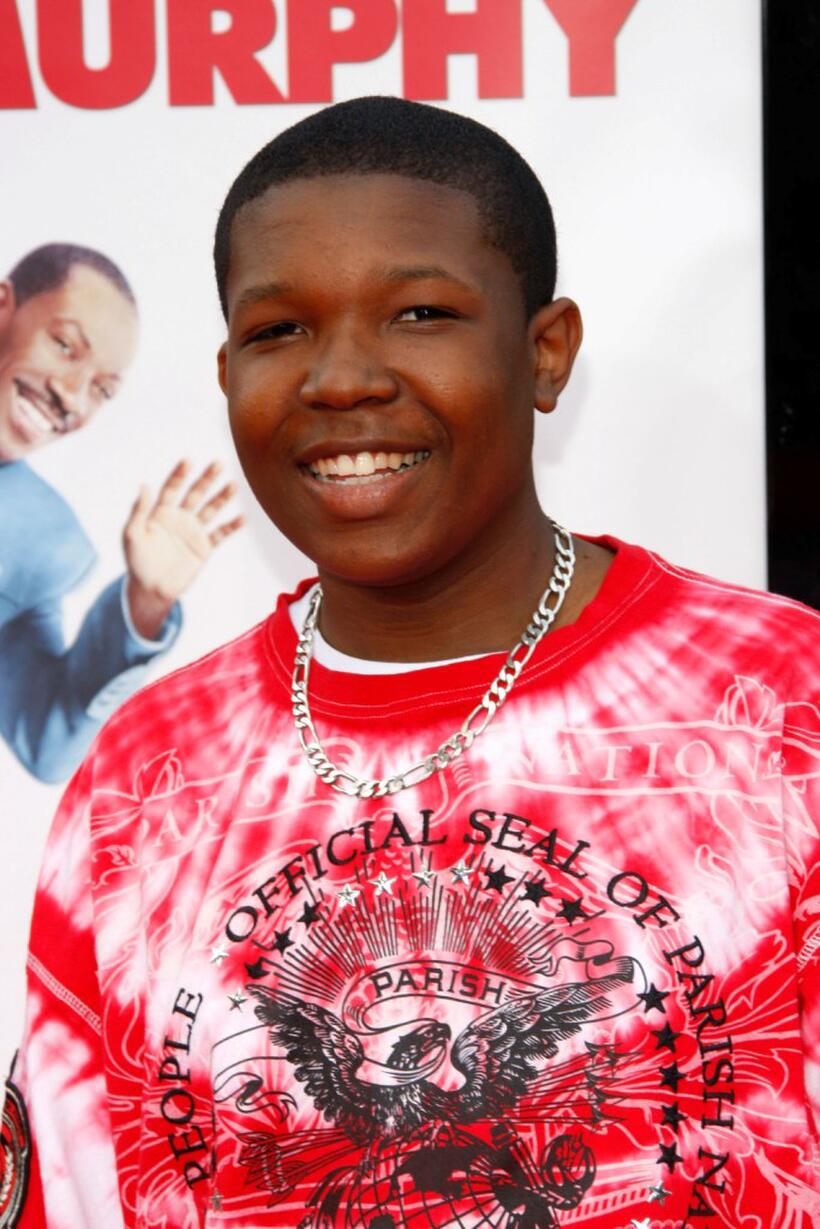 Denzel Whitaker at the premiere of "Meet Dave."