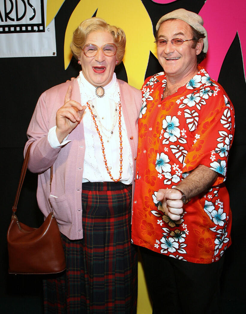 Robin Williams and David Born at the 17th Annual Reel Awards in Las Vegas.