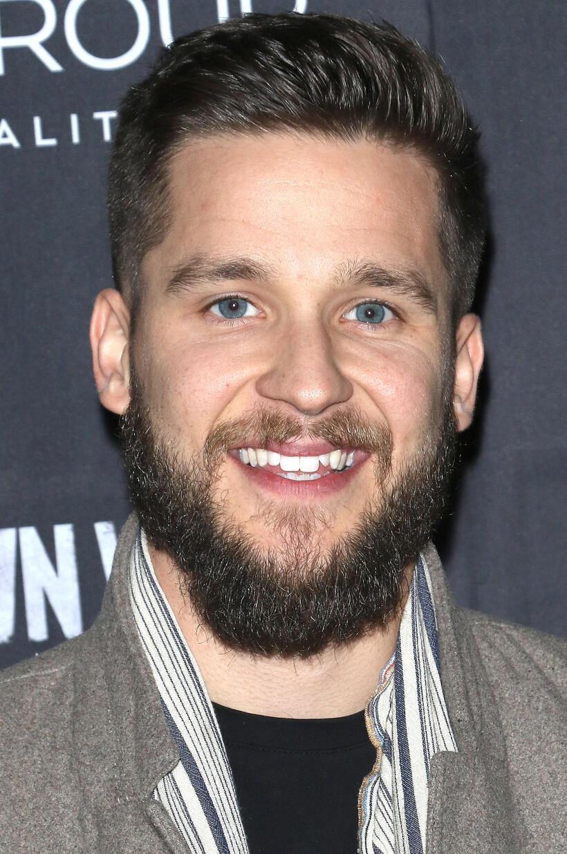 Devon Werkheiser at the "Crown Vic" New York screening.