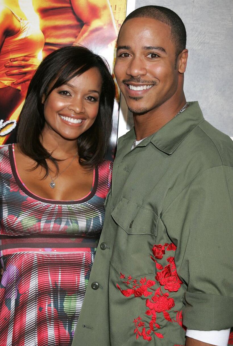 Tamiko Nash and Brian J. White at the premiere of "Step Up."