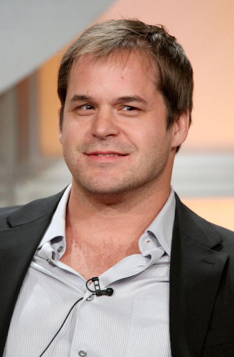 Kyle Bornheimer at the CBS portion of the Television Critics Association Press Tour.