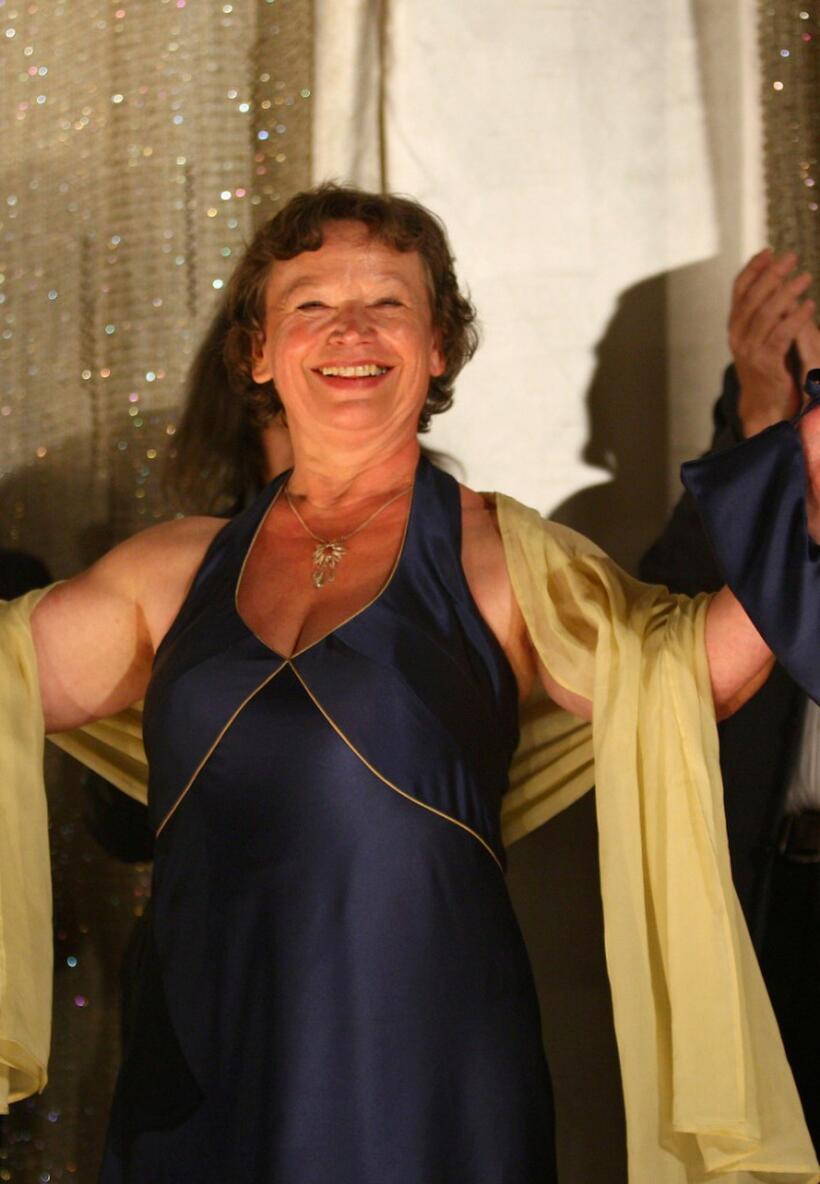 Ursula Werner at the premiere of "Wolke 9."