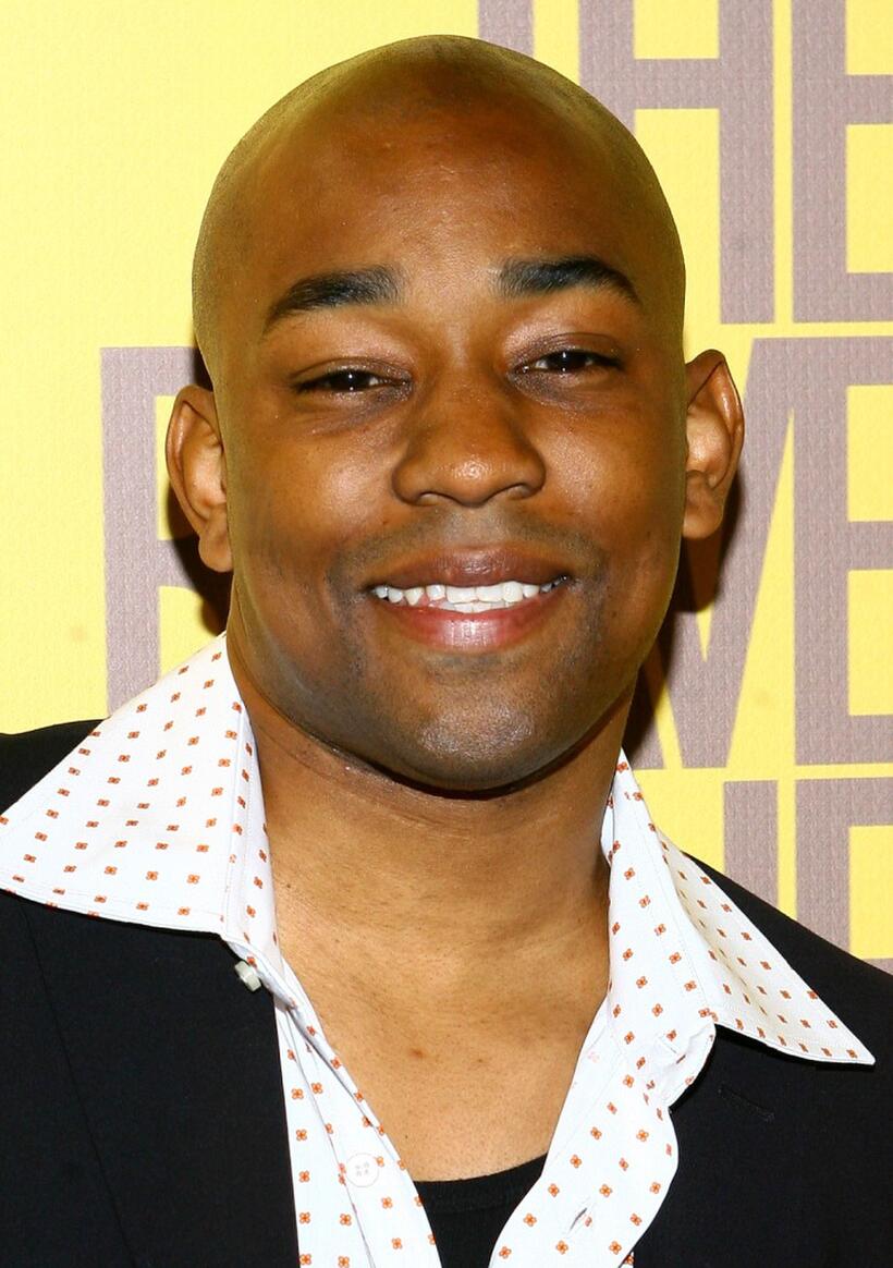 Dennis White at the premiere of "The Brave One."