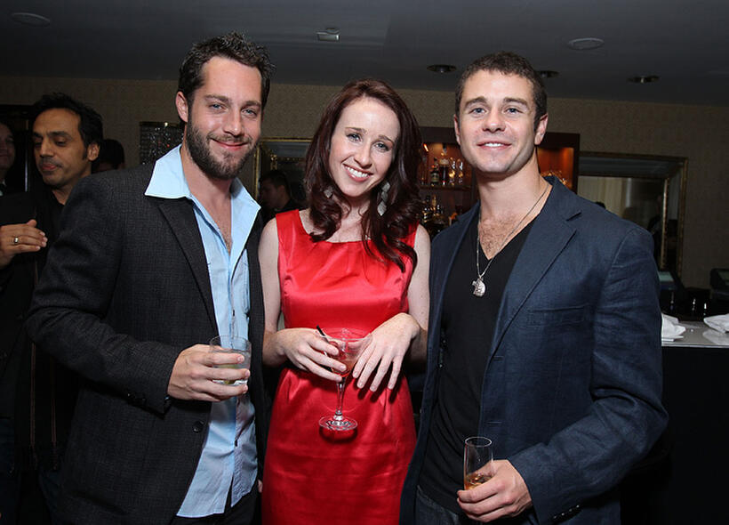 Geoffrey Wigdor, Leslie Murphy and Nick Thurston at the "White Irish Drinkers" party during the 2010 Toronto International Film Festival.