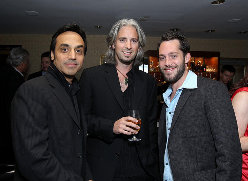 Paulo Andres, producer James Scura and Geoffrey Wigdor at the "White Irish Drinkers" party during the 2010 Toronto International Film Festival.