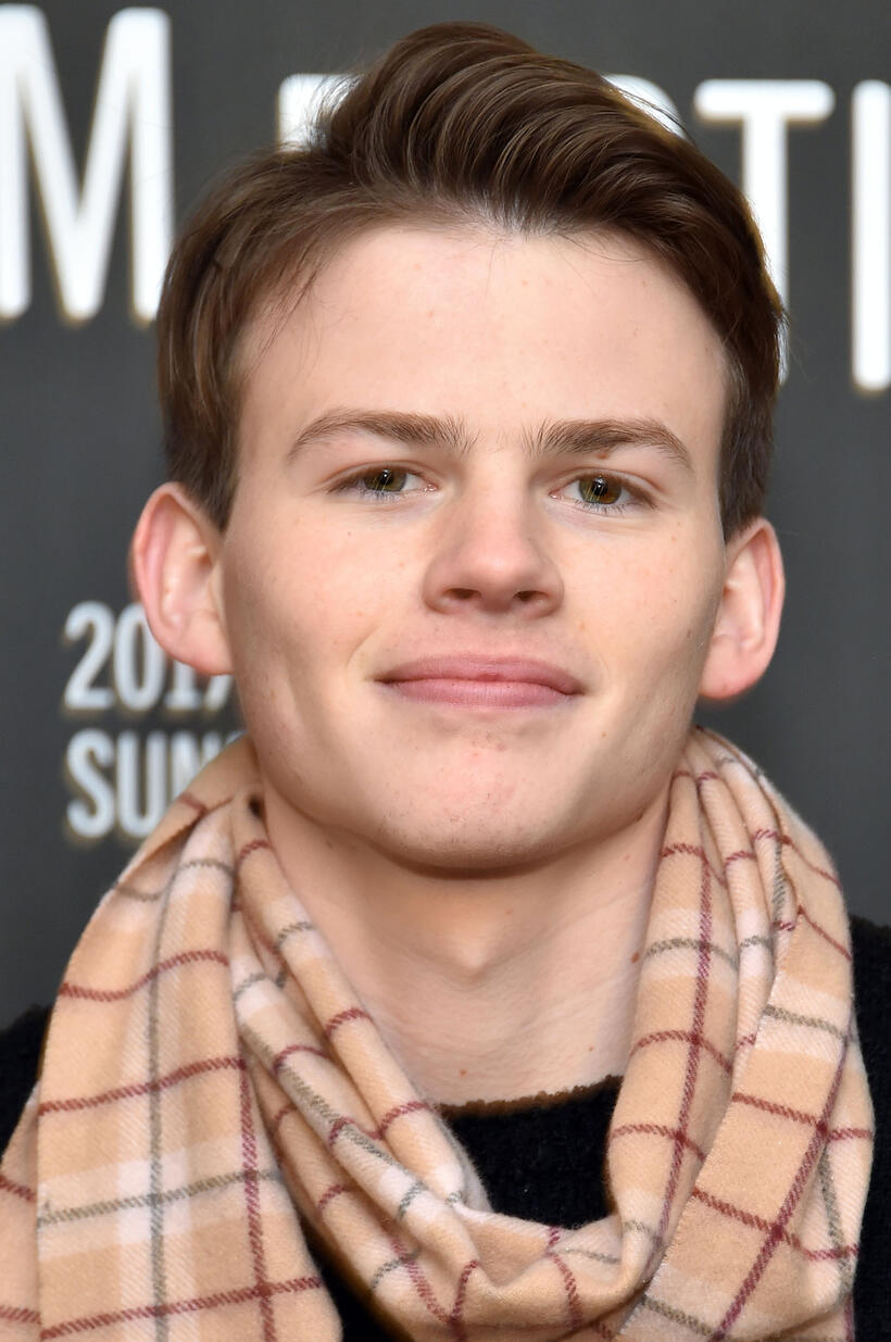 Josh Wiggins at the "Walking Out" premiere during the 2017 Sundance Film Festival.