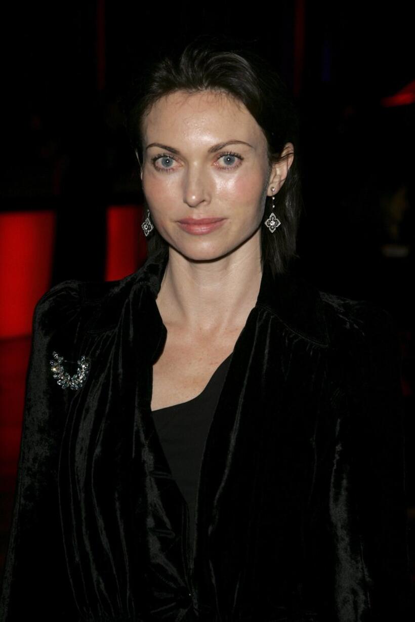 Natasha Wightman at the after party of the UK premiere of "V For Vendetta."