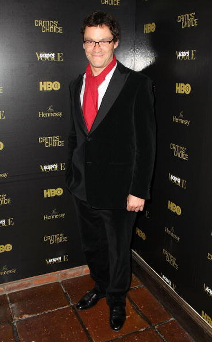 Dominic West at the Men's Vogue Critics Choice celebration for "The Wire" series.