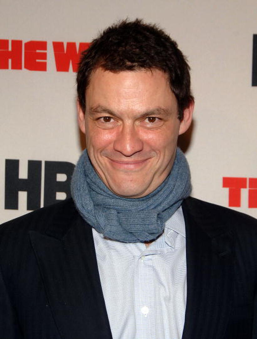 Dominic West at the premiere of "The Wire".