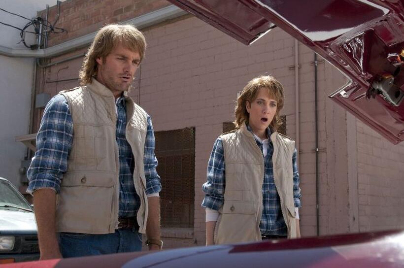 Will Forte as MacGruber and Kristen Wiig as Vicki St. Elmo in "MacGruber."