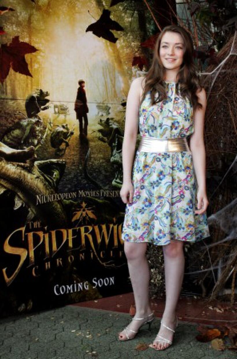 Sarah Bolger at the Sydney premiere of "The Spiderwick Chronicles."