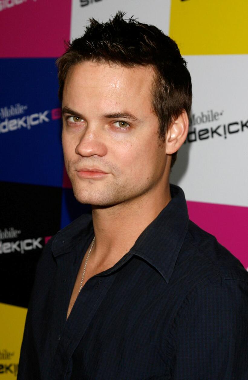 Shane West at the T-Mobile Sidekick iD launch party.