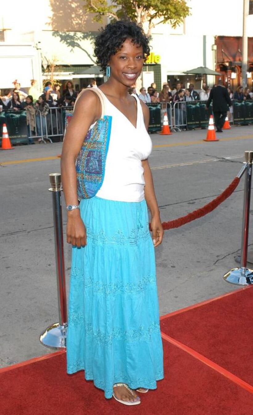 Karimah Westbrook at the premiere of "House Of Wax."