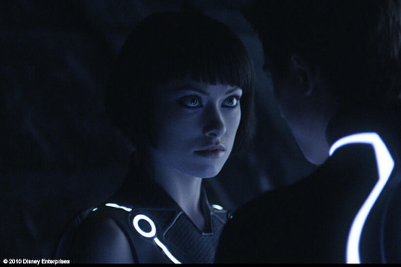 Olivia Wilde as Quorra in "Tron: Legacy."