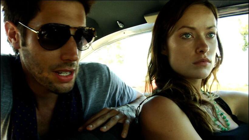 Shawn Andrews and Olivia Wilde in "Fix."