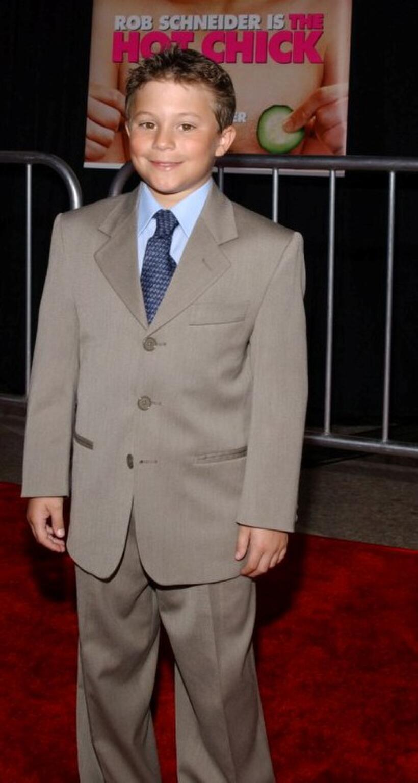 Matt Weinberg at the premiere of "The Hot Chick."