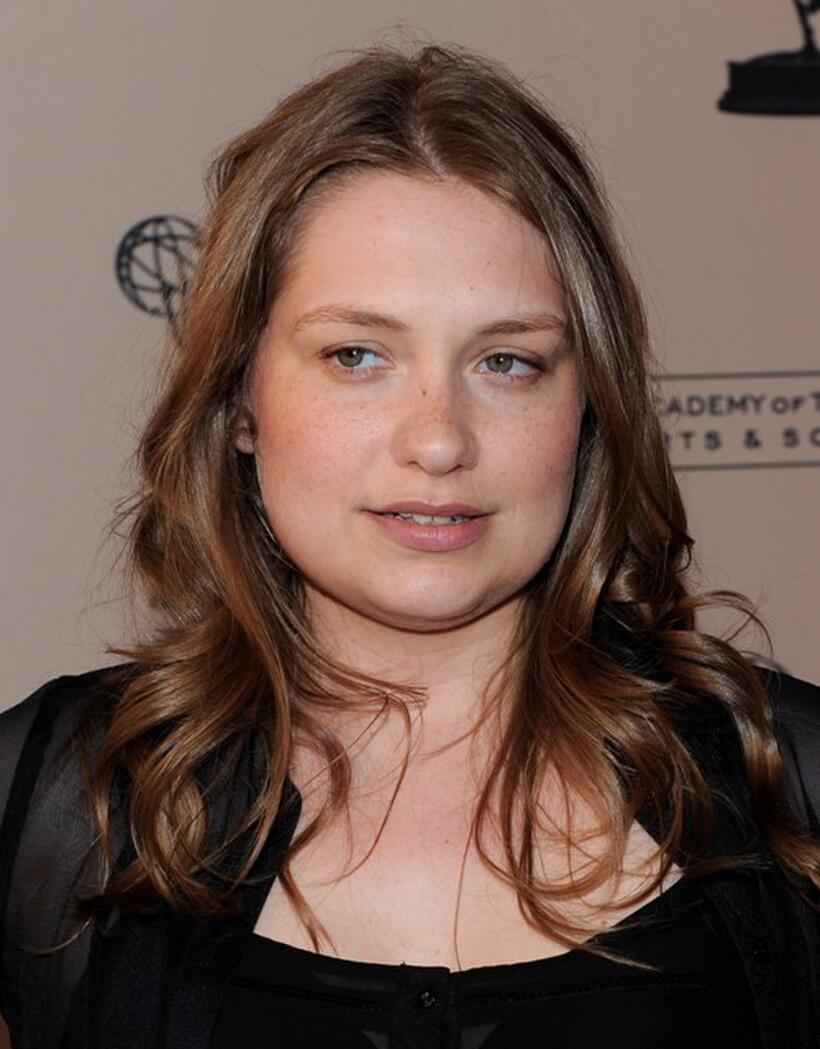 Merritt Wever at the Academy of Television Arts and Sciences Evening with "Nurse Jackie."