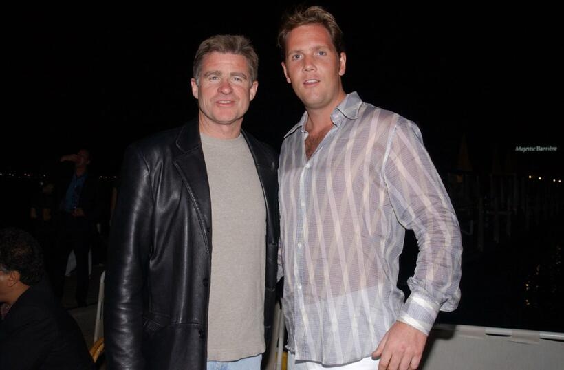 Treat Williams and Markus Thomas at the 55th Cannes Film Festival.