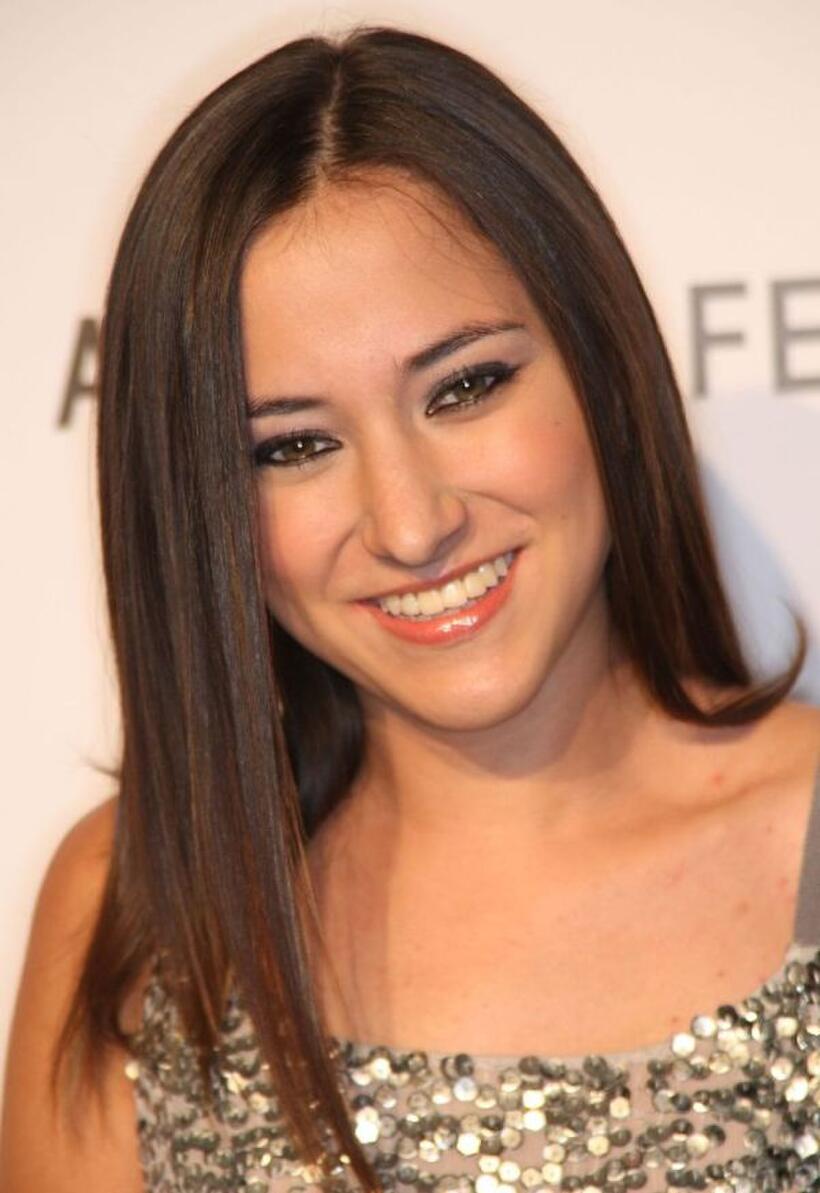 Zelda Williams at the Alberta Ferretti Store opening.