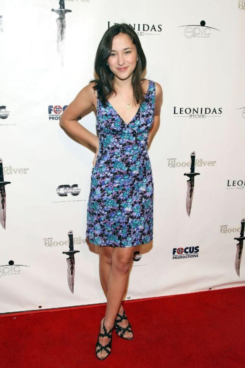 Zelda Williams at the premiere of "Blood River."