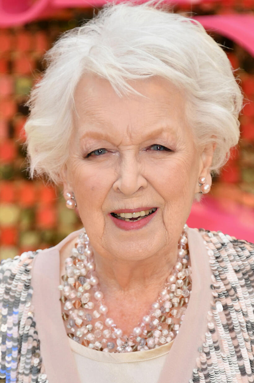 June Whitfield at the "Absolutely Fabulous: The Movie" World Premiere in London.