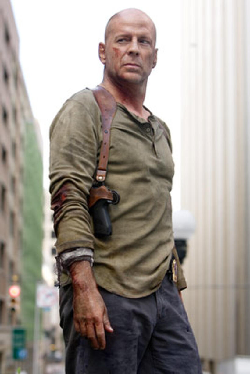 Bruce Willis in "Live Free or Die Hard."