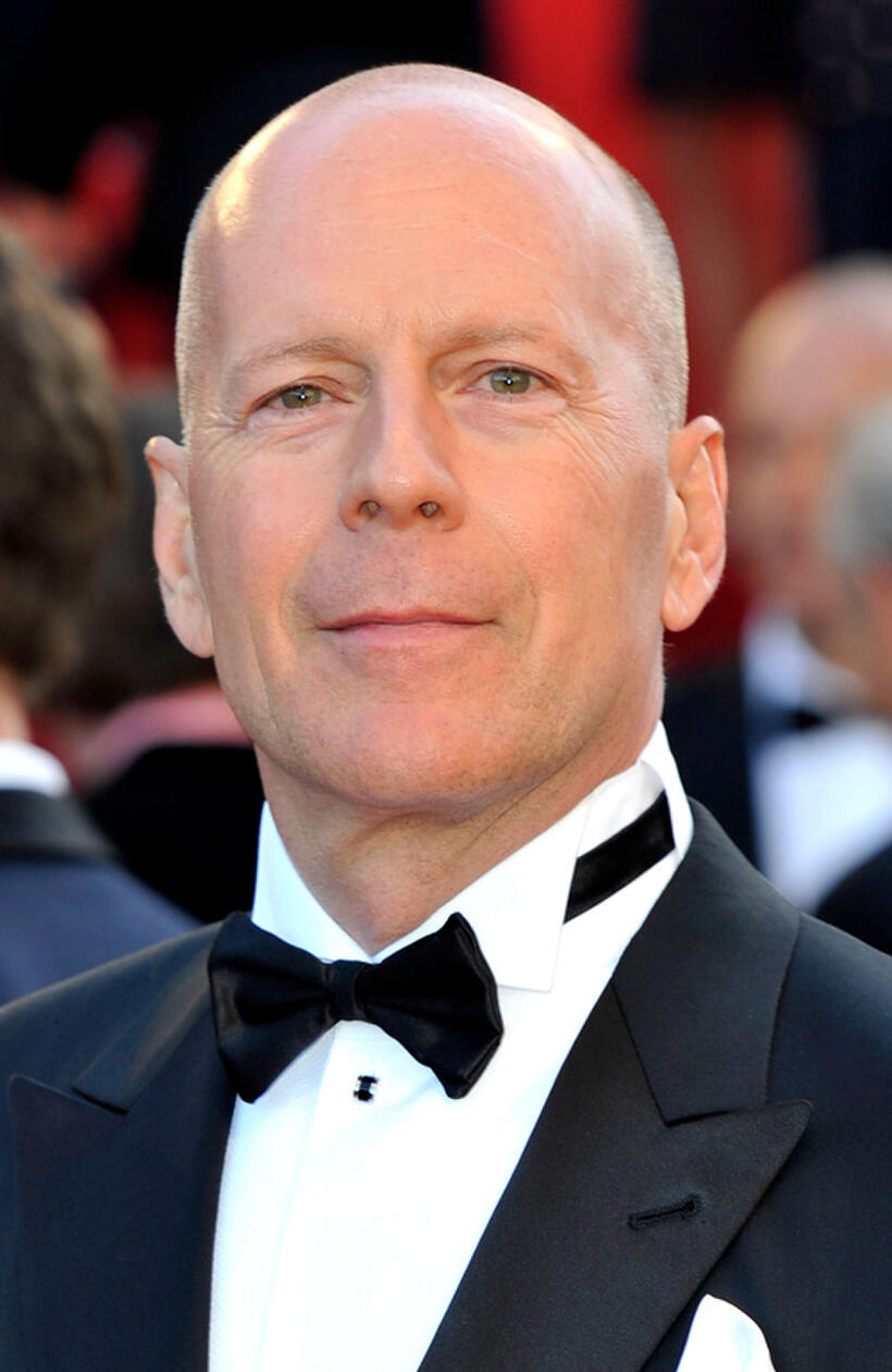 Bruce Willis at the France premiere of "Moonrise Kingdom."