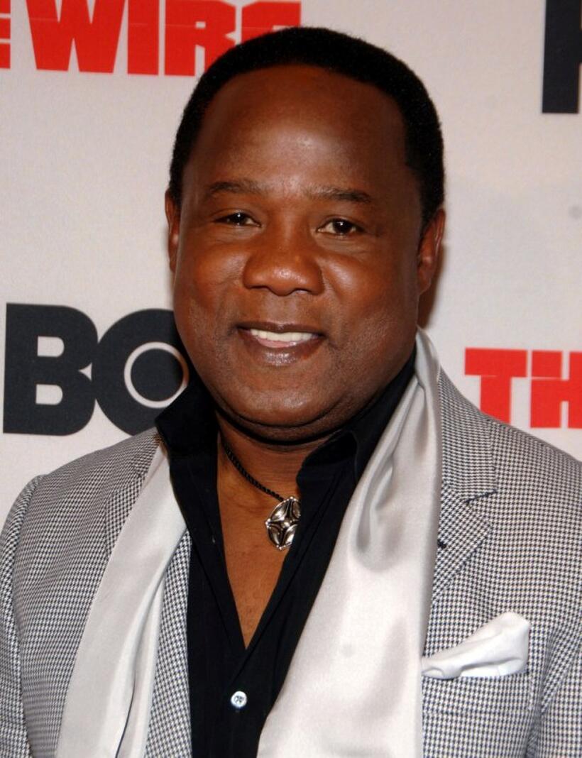 Isiah Whitlock, Jr. at the premiere of "The Wire."