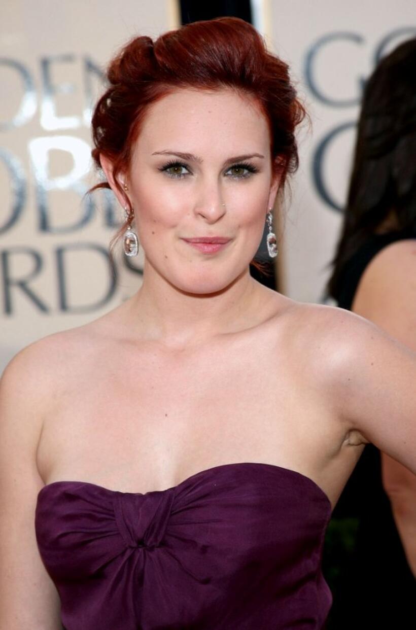 Rumer Willis at the 66th Annual Golden Globe Awards.