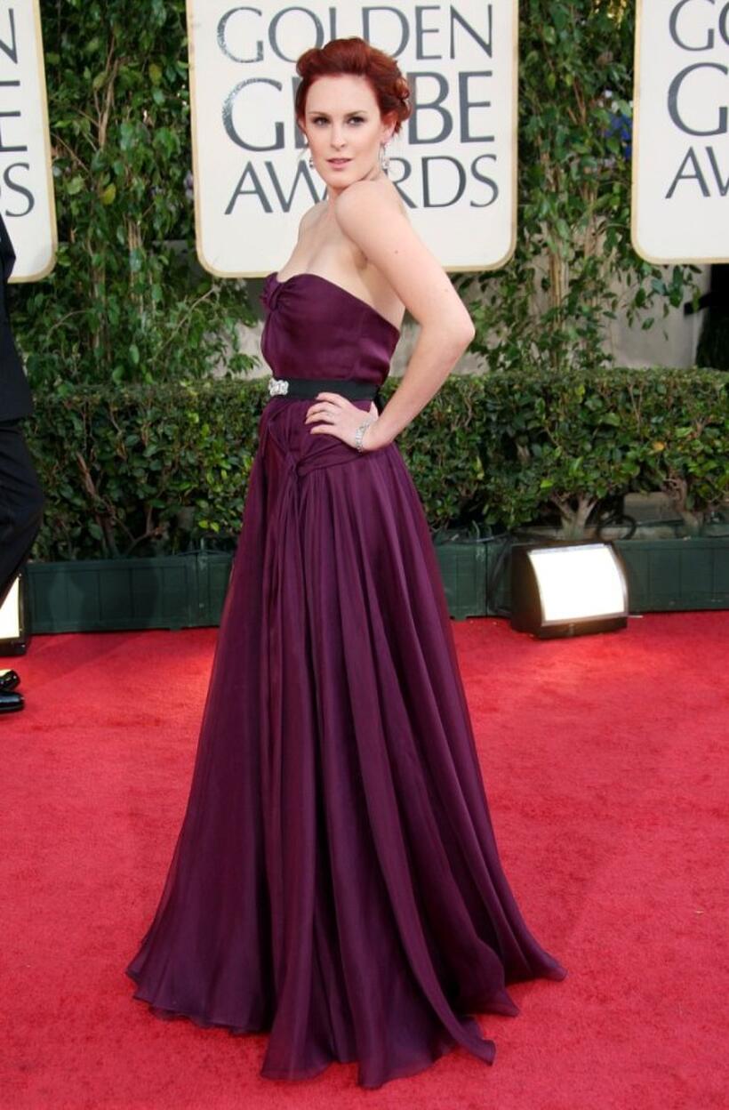 Rumer Willis at the 66th Annual Golden Globe Awards.