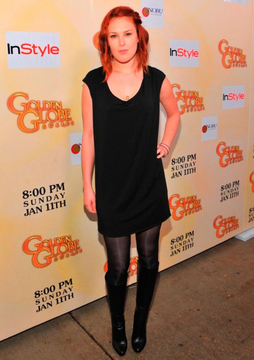 Rumer Willis at the HFPA Salute To Young Hollywood Party.