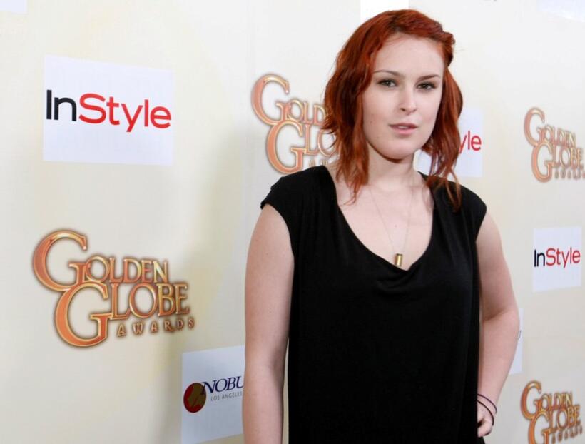 Rumer Willis at the HFPA Salute To Young Hollywood Party.
