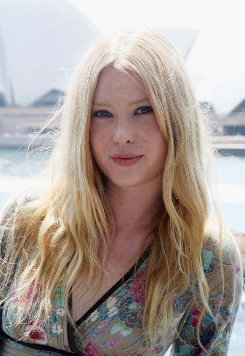 Emma Booth at the media conference for the Film Finance Corporation of Australia.