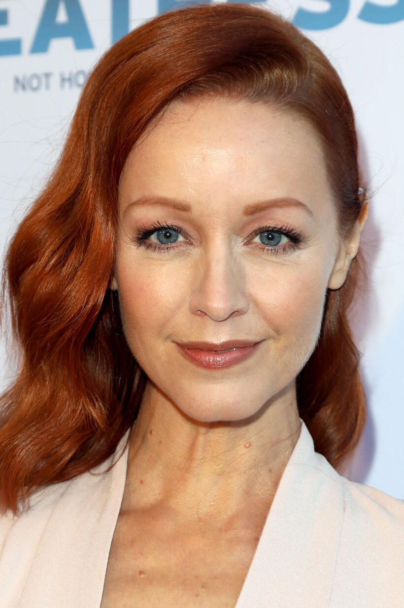 Lindy Booth at the premiere of "The Creatress" in Westwood, California.