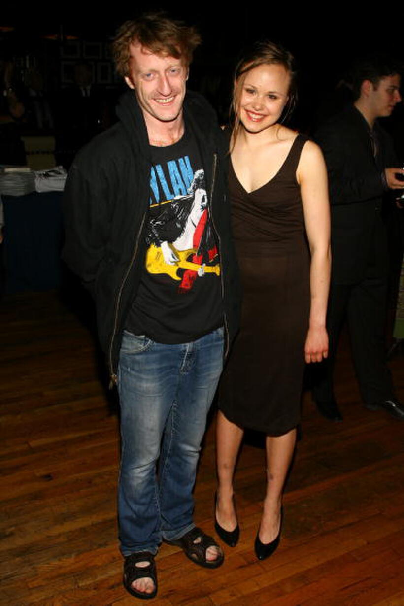 David Wilmot and Alison Pill at the Broadway Opening Of "The Lieutenant Of Inishmore."