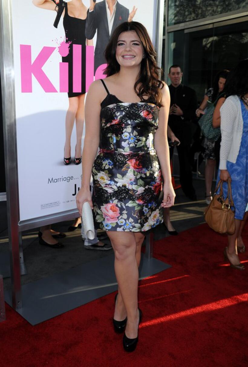 Casey Wilson at the premiere of "Killers."