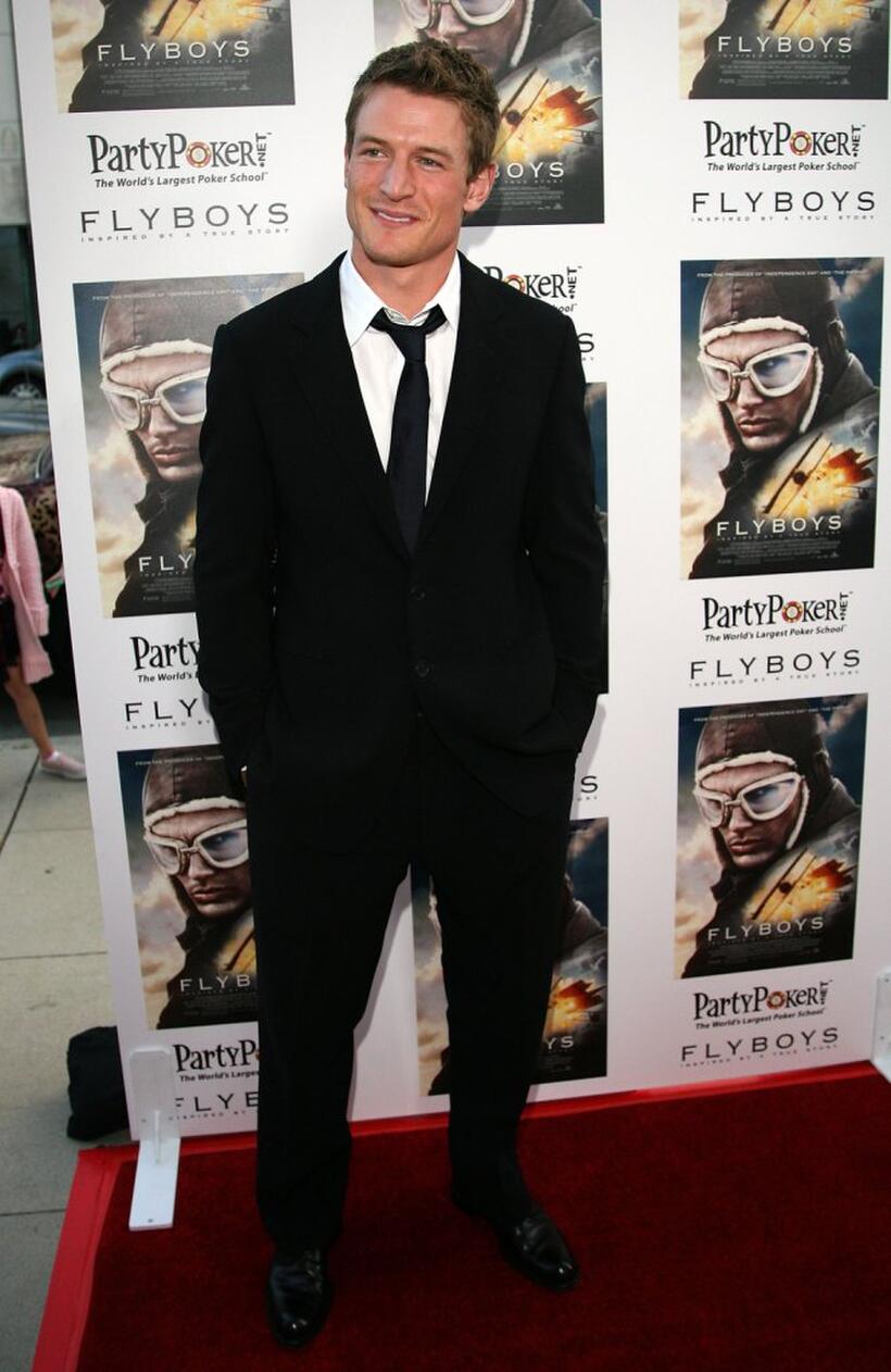 Philip Winchester at the special screening of "Flyboys."
