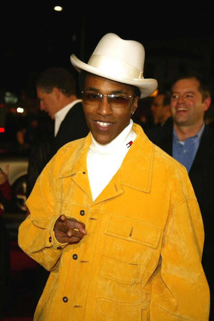 De'Angelo Wilson at the premiere of "8 Mile."