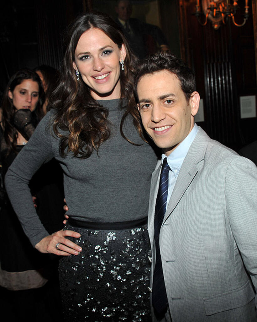 Jennifer Garner and Jason Winer at the New York premiere of "Arthur."