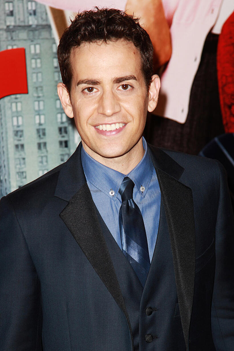 Jason Winer at the London premiere of "Arthur."