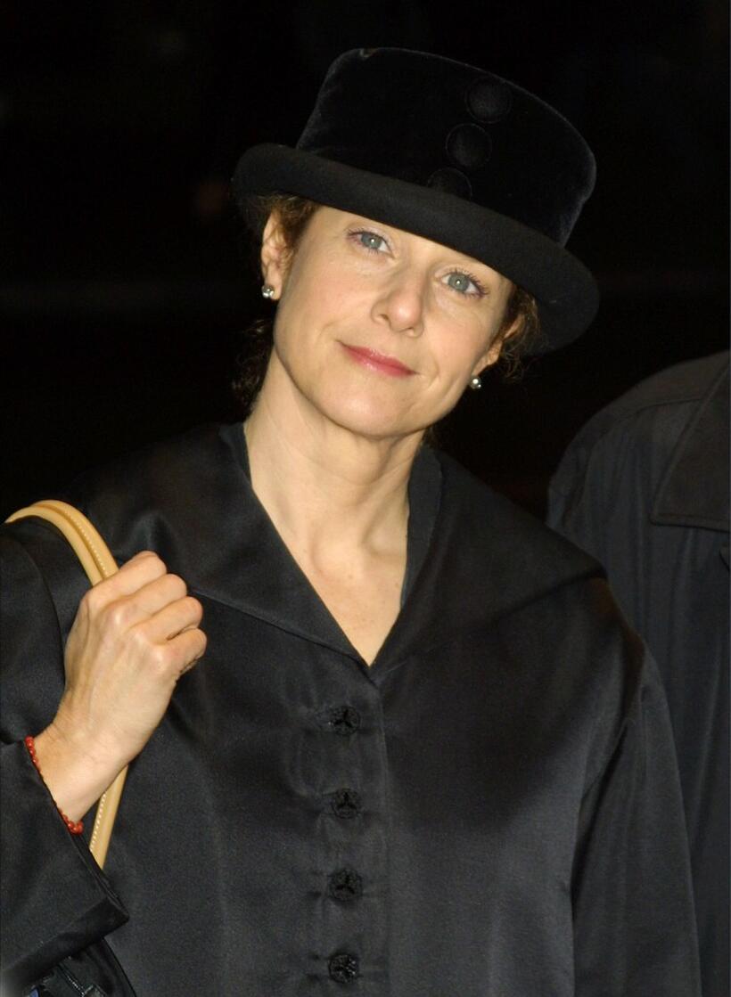 Debra Winger at Chelsea West Theatre for premiere of "The Business of Strangers".