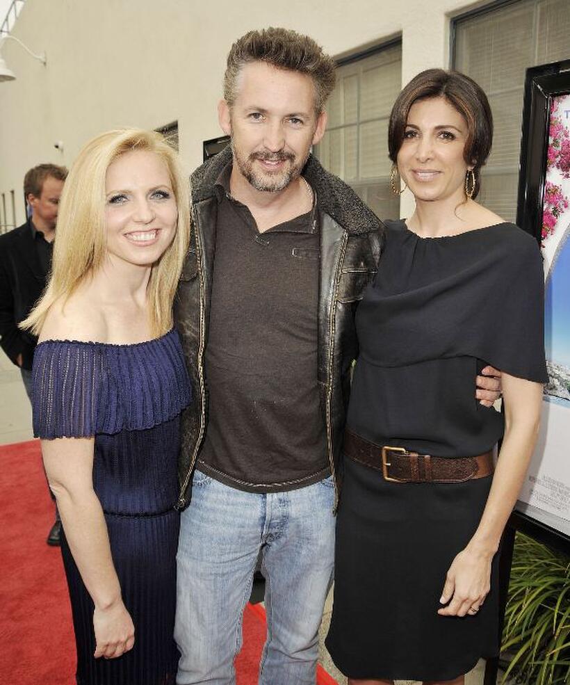 Producer Michelle Chydzik, Harland Williams and producer Nathalie Marciano at the premiere of "My Life in Ruins."