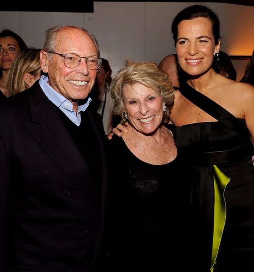 Producer Irwin Winkler, Margo Winkler and Roberta Armani at the New York premiere of "Shutter Island."