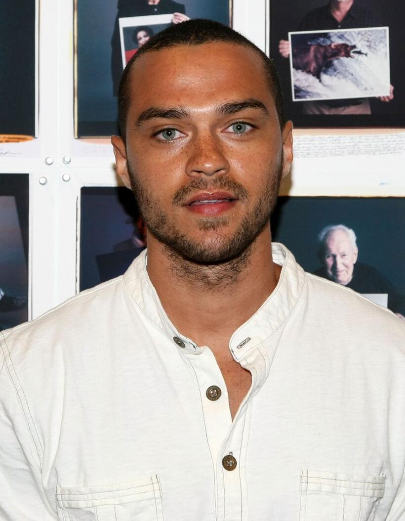 Jesse Williams at the Vogue celebrates the opening of "7 For All Mankind" Boutique.