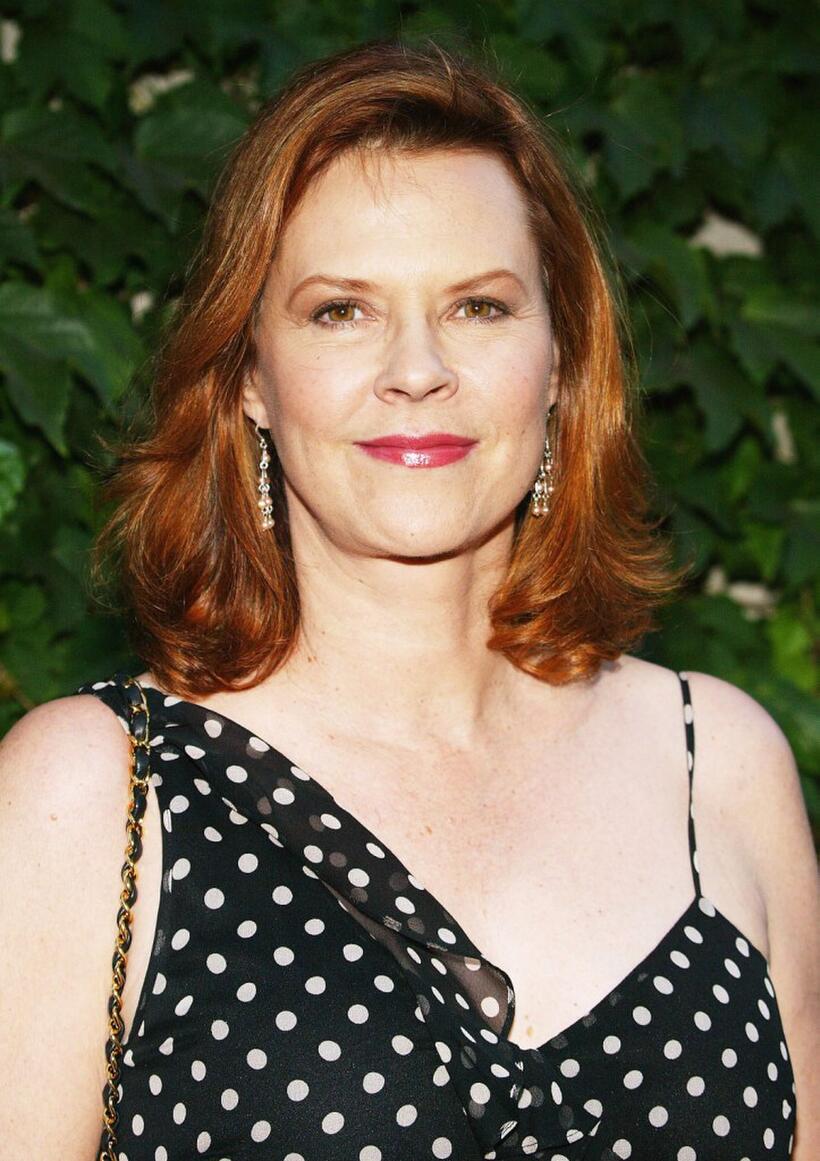 JoBeth Williams at the 40 Fabulous Faces Art Exhibit.