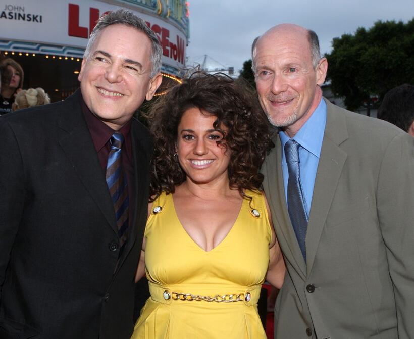 Craig Zadan, Marissa Winokur and Neil Meron at the Los Angeles premiere of "Hairspray."