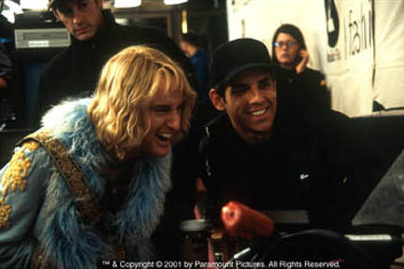 Owen Wilson as Hansel and Ben Stiller as Derek in Paramount's Zoolander.
