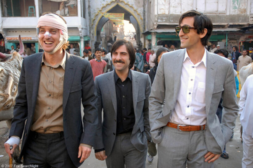 Owen Wilson, Jason Schwartzman and Adrien Brody in "The Darjeeling Limited."